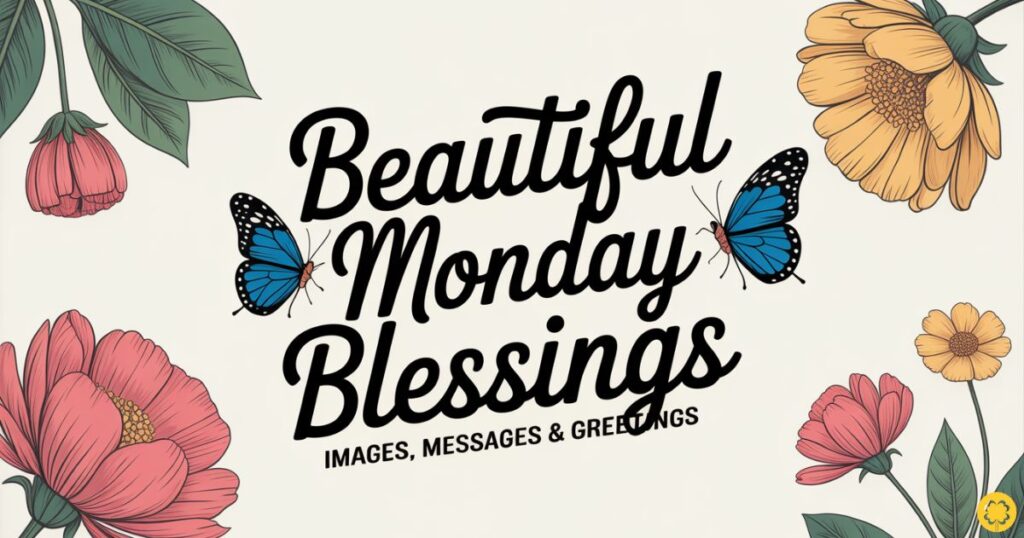 Beautiful Monday Blessings Images, Messages & Greetings