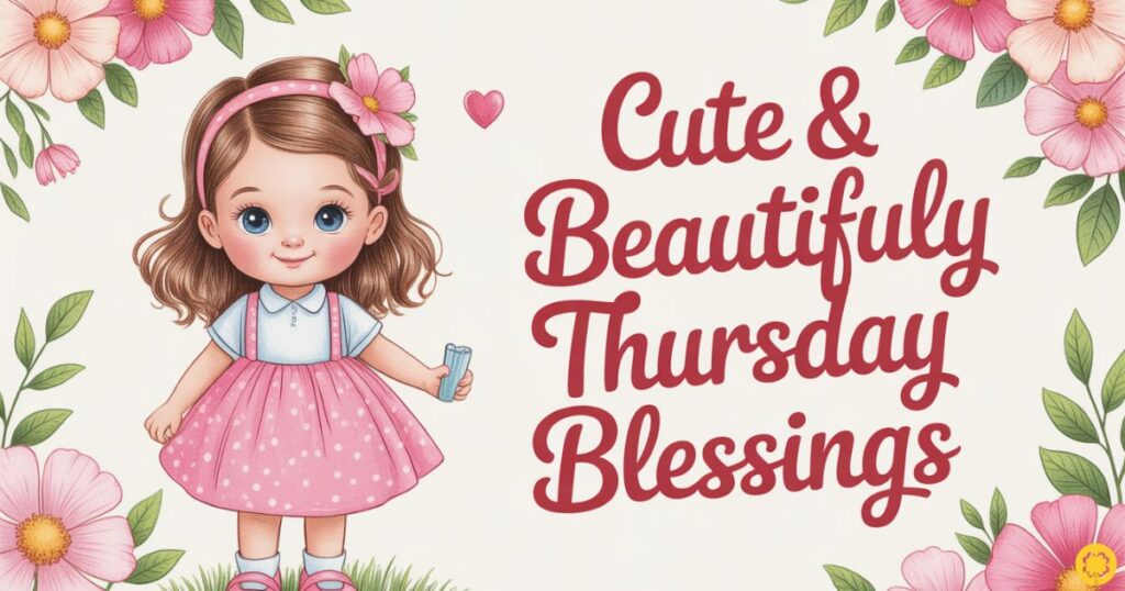 Cute & Beautiful Thursday Blessings
