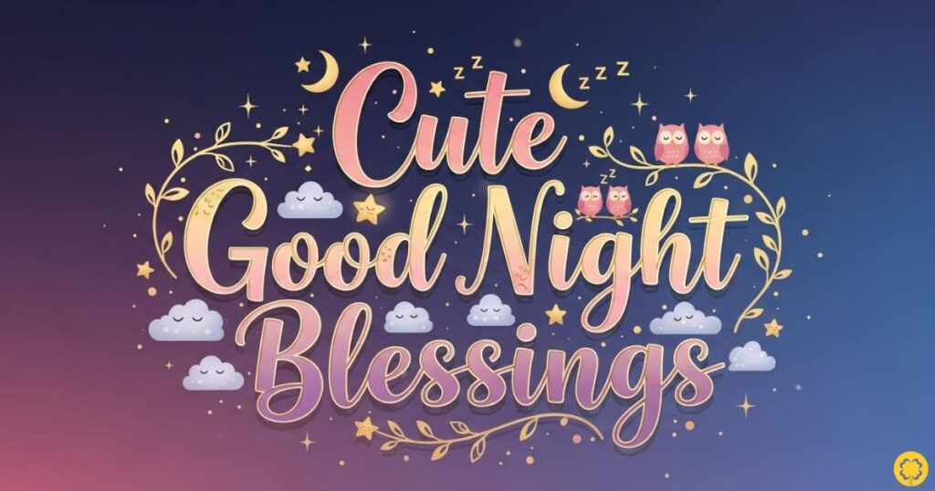 Cute Good Night Blessings