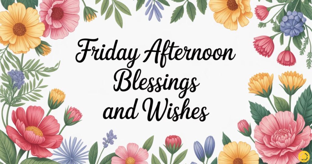 Friday Afternoon Blessings and Wishes