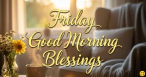 friday good morning blessings