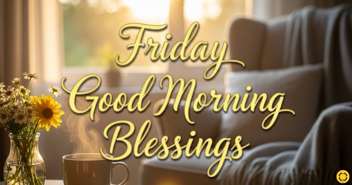 friday good morning blessings