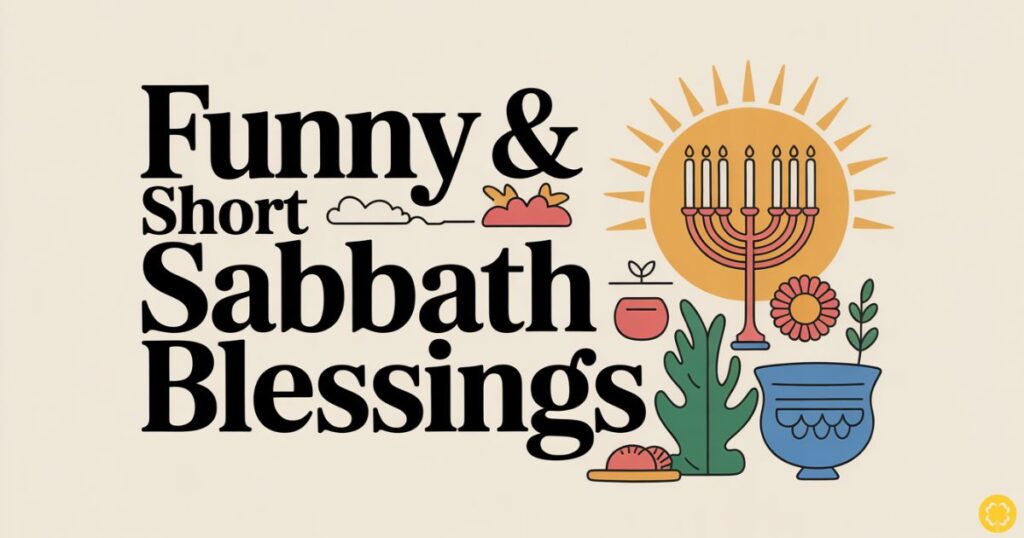 Funny & Short Sabbath Blessingsc