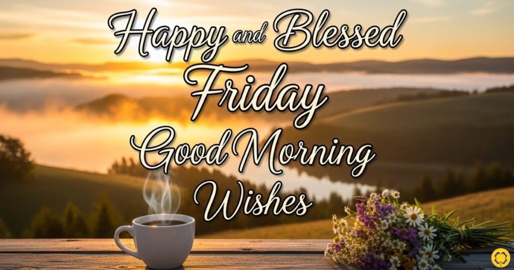 Happy and Blessed Friday Good Morning Wishes