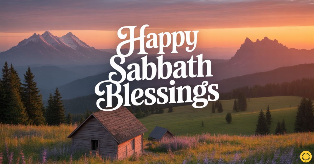 happy sabbath blessings