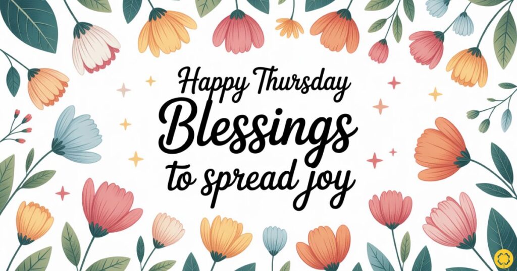 Happy Thursday Blessings to Spread Joy
