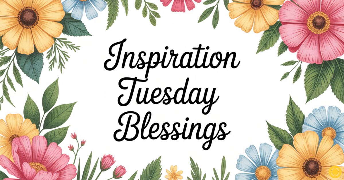 inspiration tuesday blessings