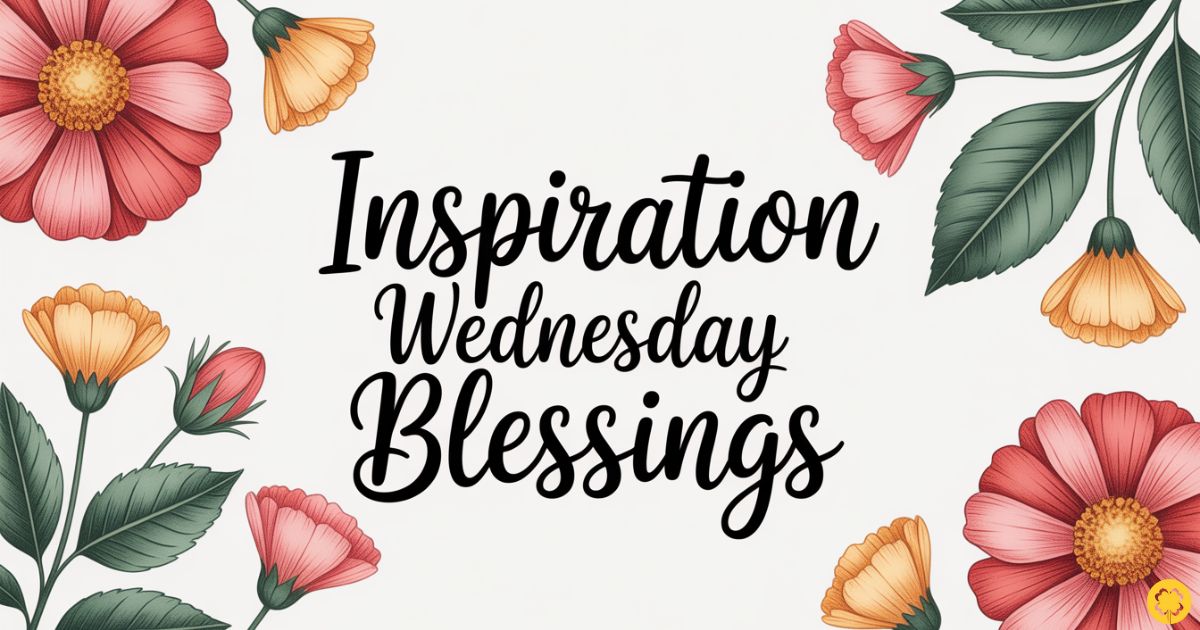 inspiration wednesday blessings