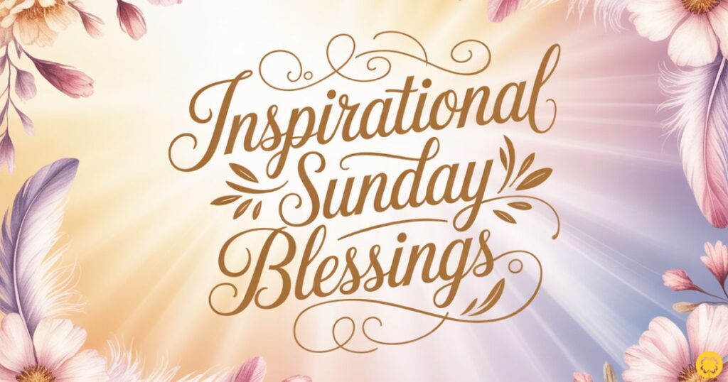 Inspirational Sunday Blessings