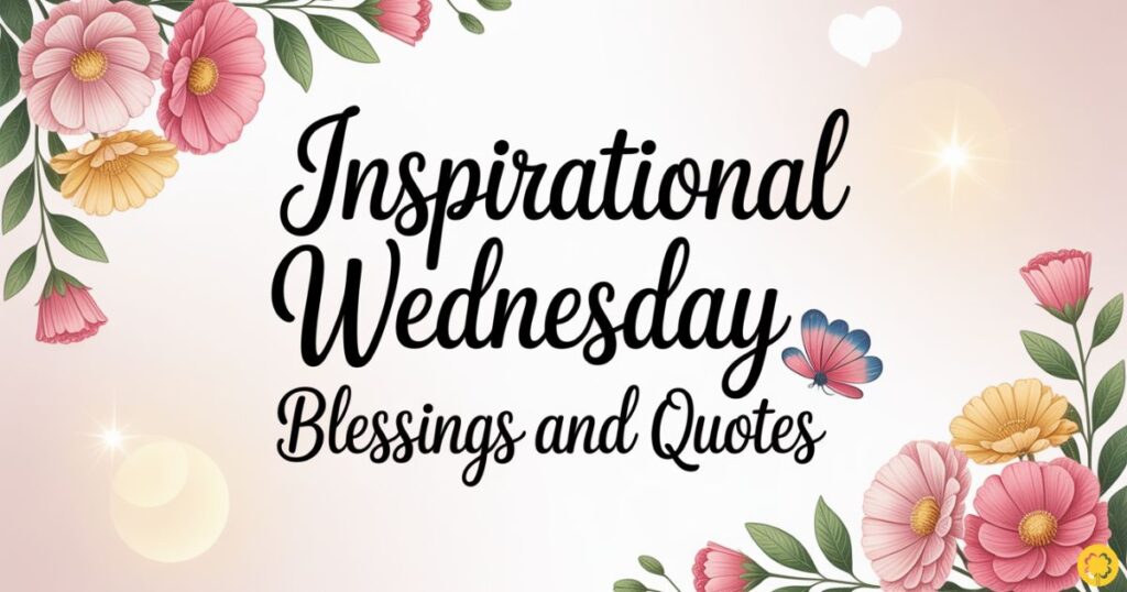 Inspirational Wednesday Blessings and Quotes