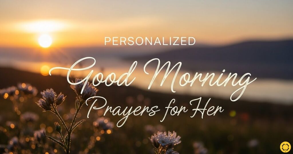 Personalized Good Morning Prayers for Her