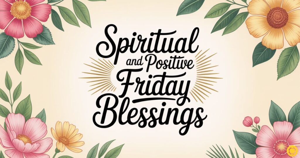 Spiritual and Positive Friday Blessings