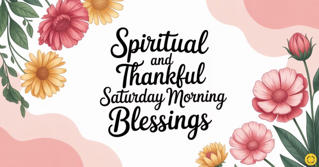 Spiritual and Thankful Saturday Morning Blessings