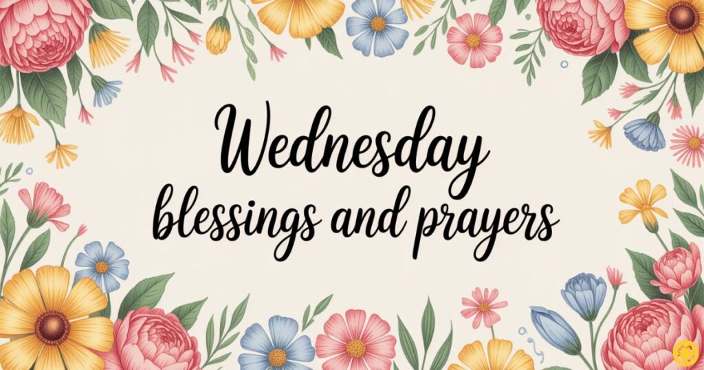 Wednesday Blessings and Prayers