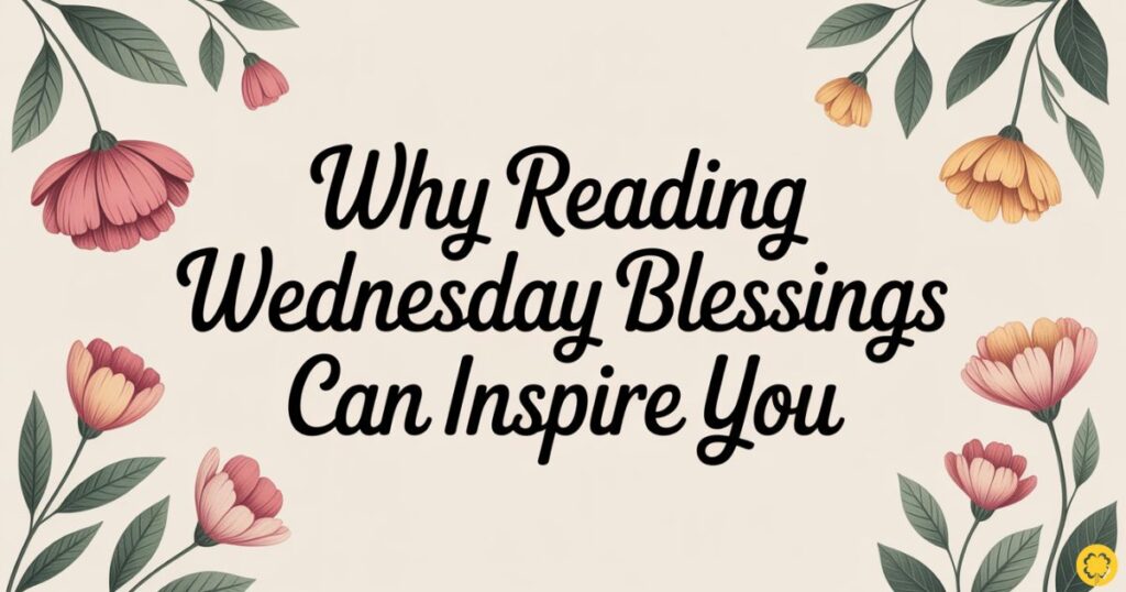 Why Reading Wednesday Blessings Can Inspire You
