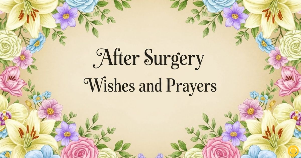 after surgery wishes and prayers