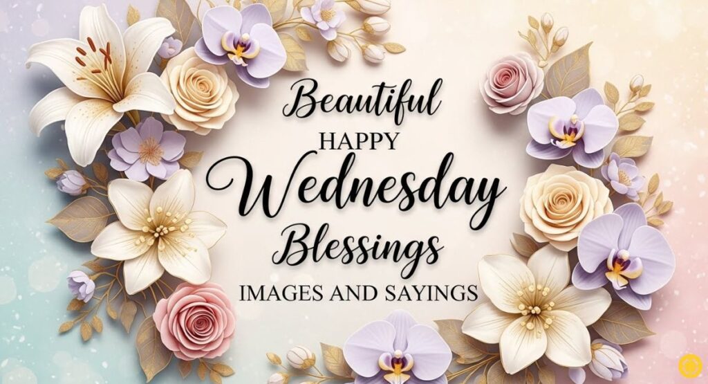 Beautiful Happy Wednesday Blessings Images and Sayings