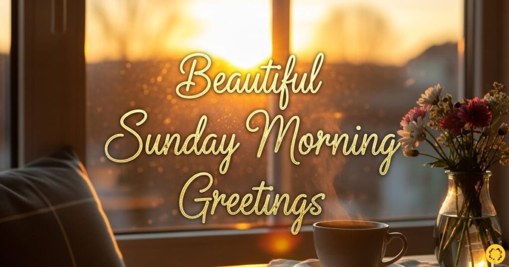 Beautiful Sunday Morning Greetings