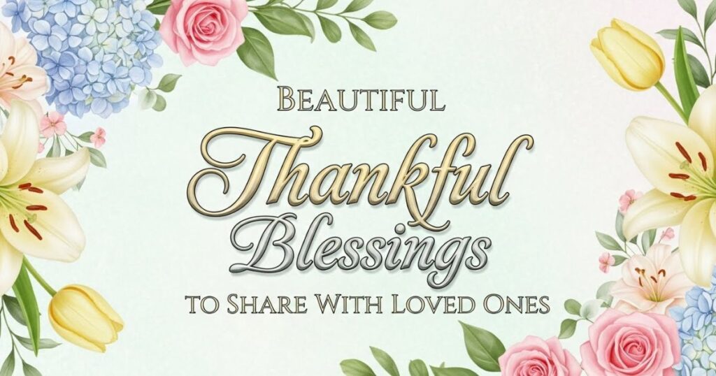 Beautiful Thankful Thursday Blessings to Share With Loved Ones