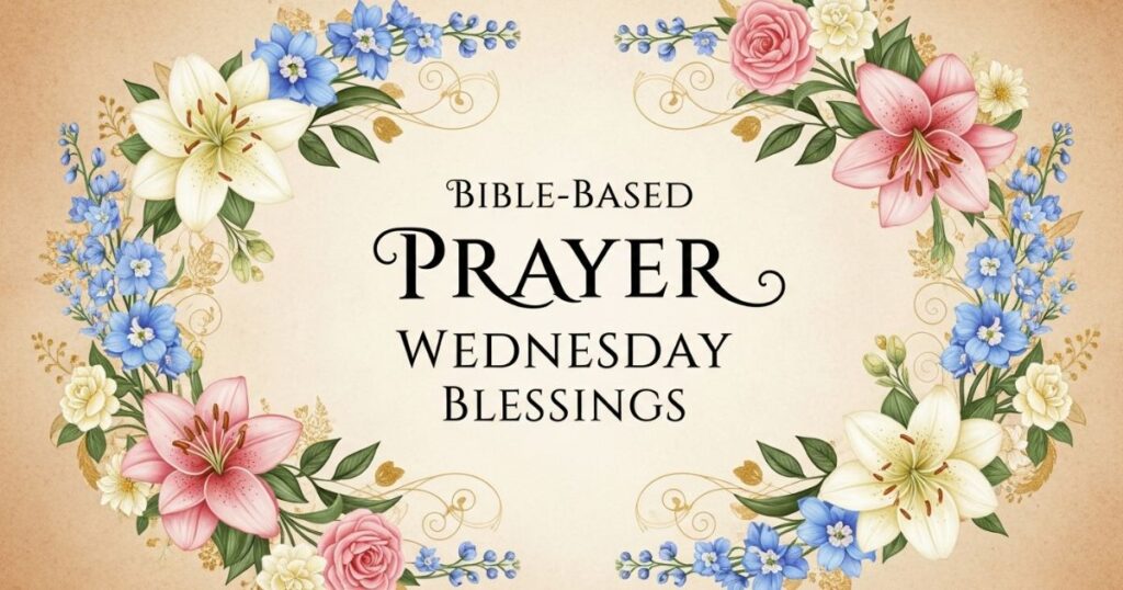 Bible-Based Prayer Wednesday Blessings