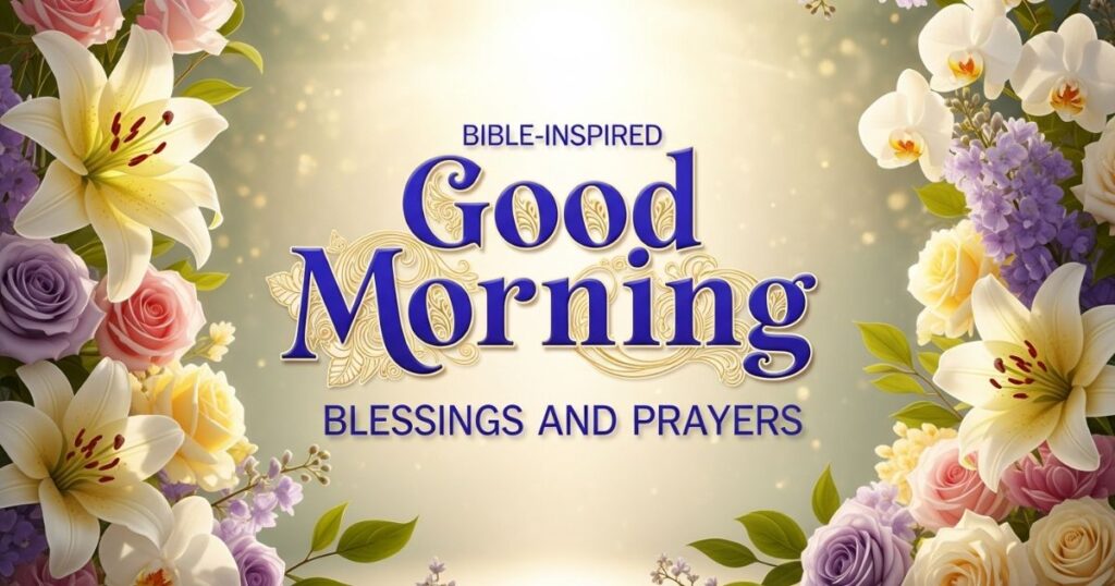 Bible-Inspired Good Morning Blessings and Prayers
