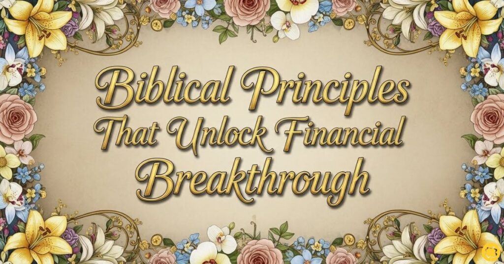 Biblical Principles That Unlock Financial Breakthrough