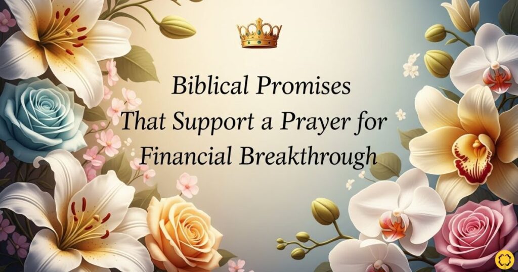 Biblical Promises That Support a Prayer for Financial Breakthrough