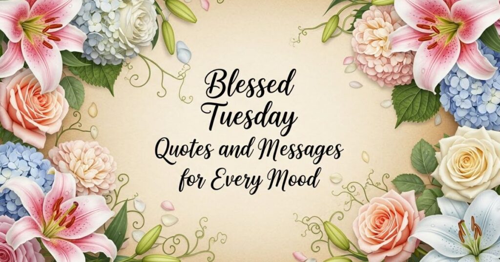 Blessed Tuesday Quotes and Messages for Every Mood