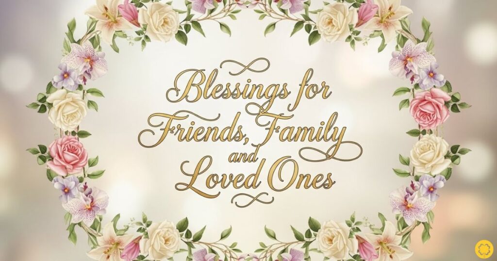 Blessings for Friends, Family, and Loved Ones