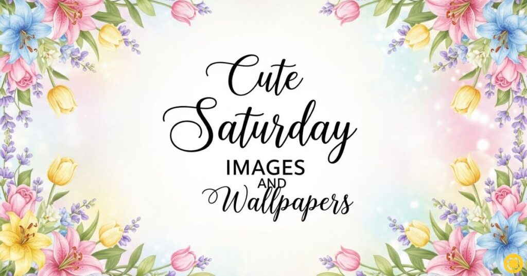 Cute Saturday Images and Wallpapers