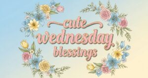 cute wednesday blessings