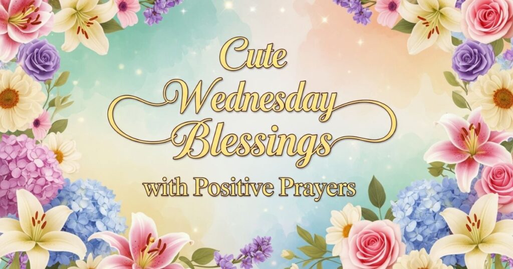 Cute Wednesday Blessings with Positive Prayers