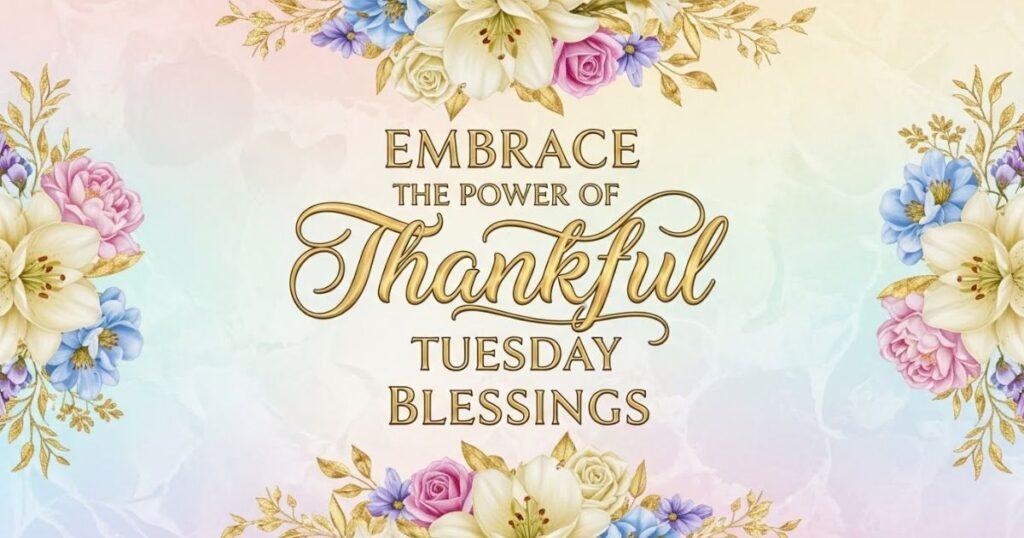 Embrace the Power of Thankful Tuesday Blessings
