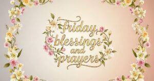 friday blessings and prayers