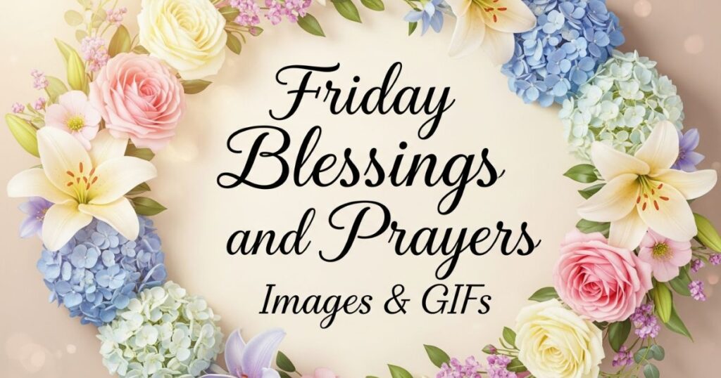Friday Blessings and Prayers Images & GIFs