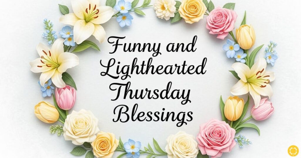 Funny and Lighthearted Thursday Blessings