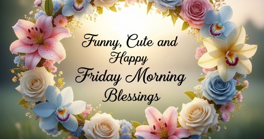 Funny, Cute, and Happy Friday Morning Blessings