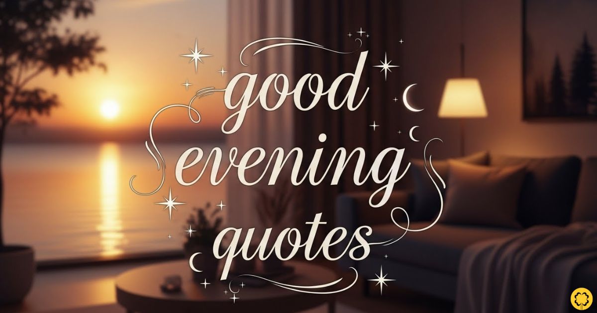 good evening quotes