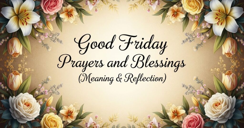Good Friday Prayers and Blessings (Meaning & Reflection)