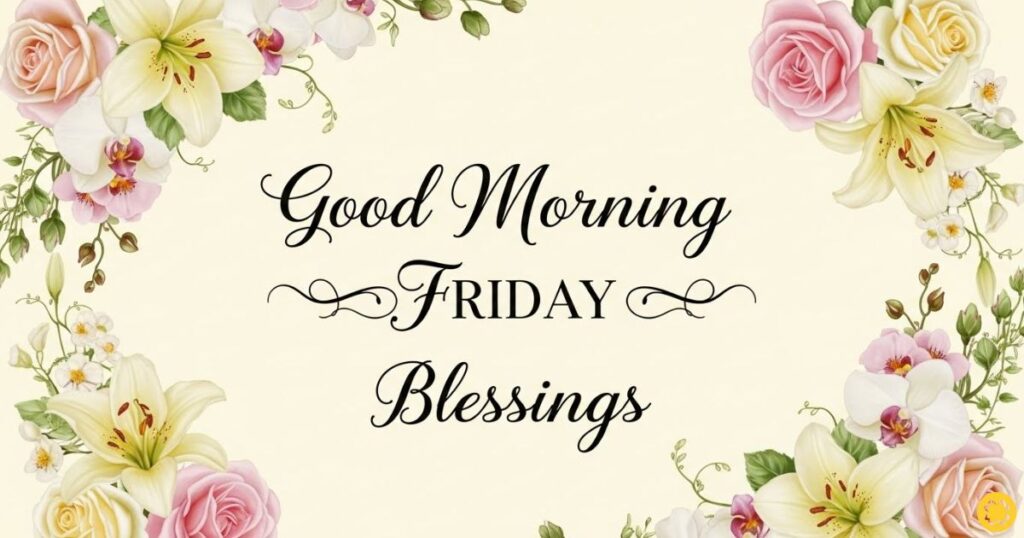 Good Morning Friday Blessings