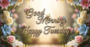 good morning happy tuesday