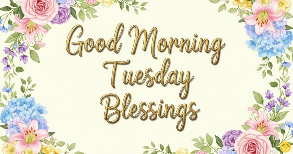 Good Morning Tuesday Blessings