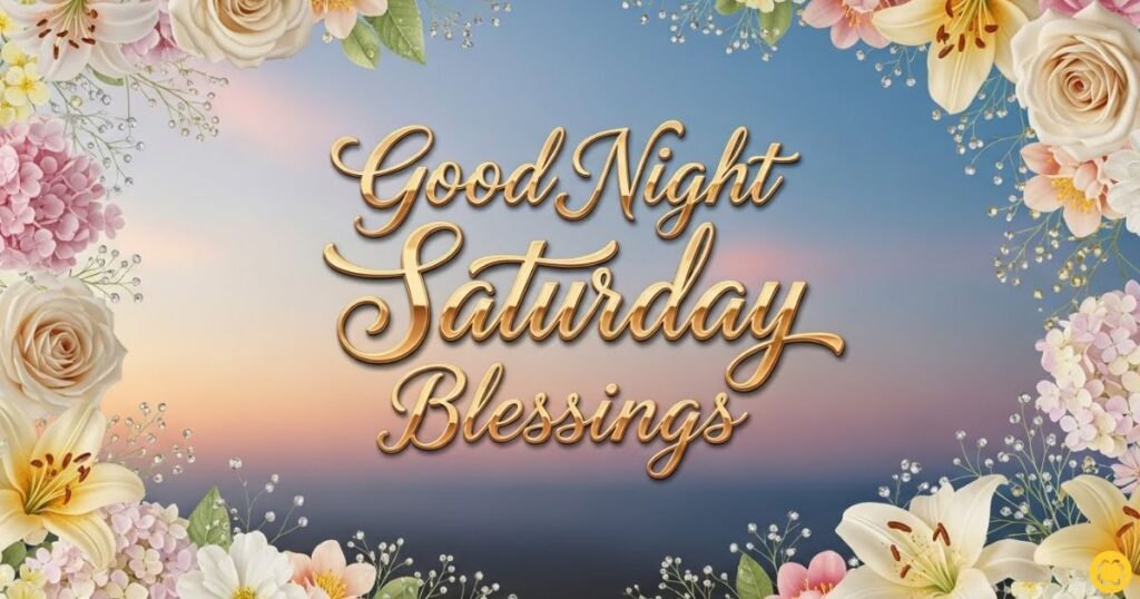 Good Night Saturday Blessings