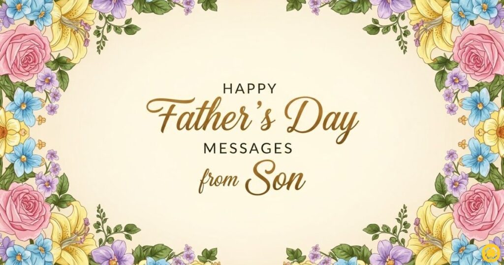 Happy Father’s Day Messages from Son