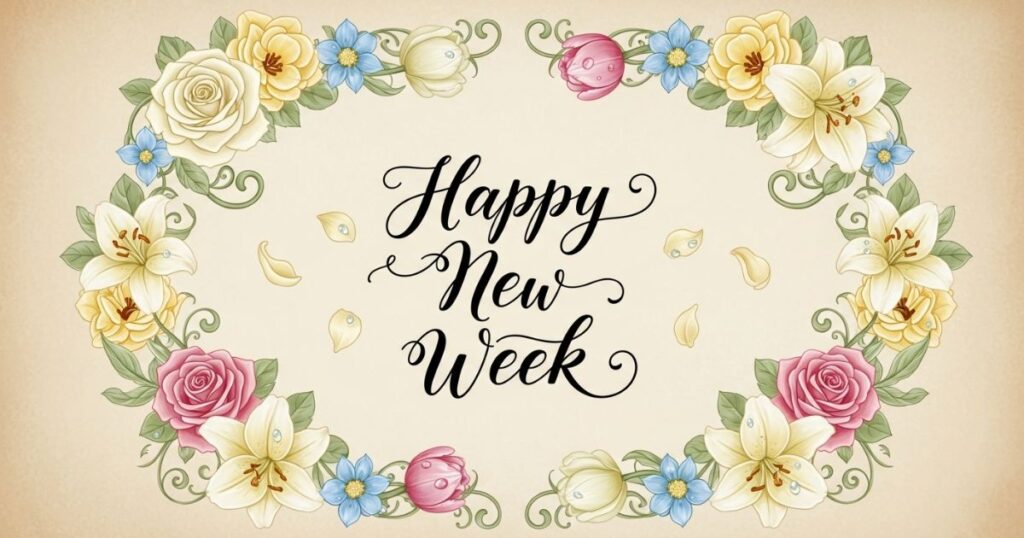 Happy New Week Messages, Wishes & Prayers to Start Fresh