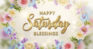happy saturday blessings