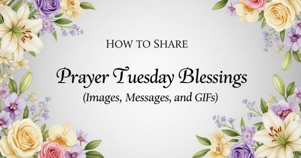 How to Share Prayer Tuesday Blessings (Images, Messages, and GIFs)
