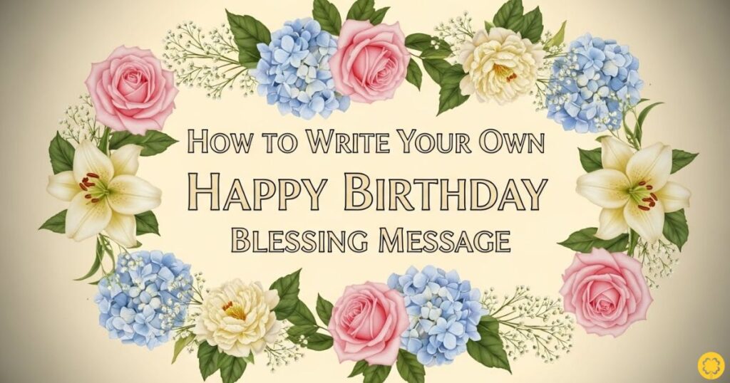How to Write Your Own Happy Birthday Blessing Message