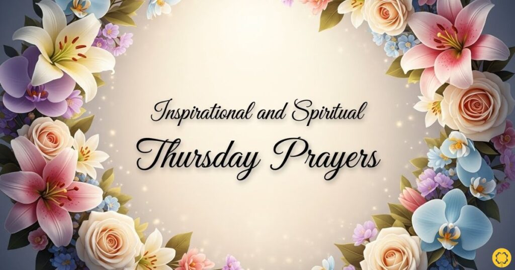 Inspirational and Spiritual Thursday Prayers