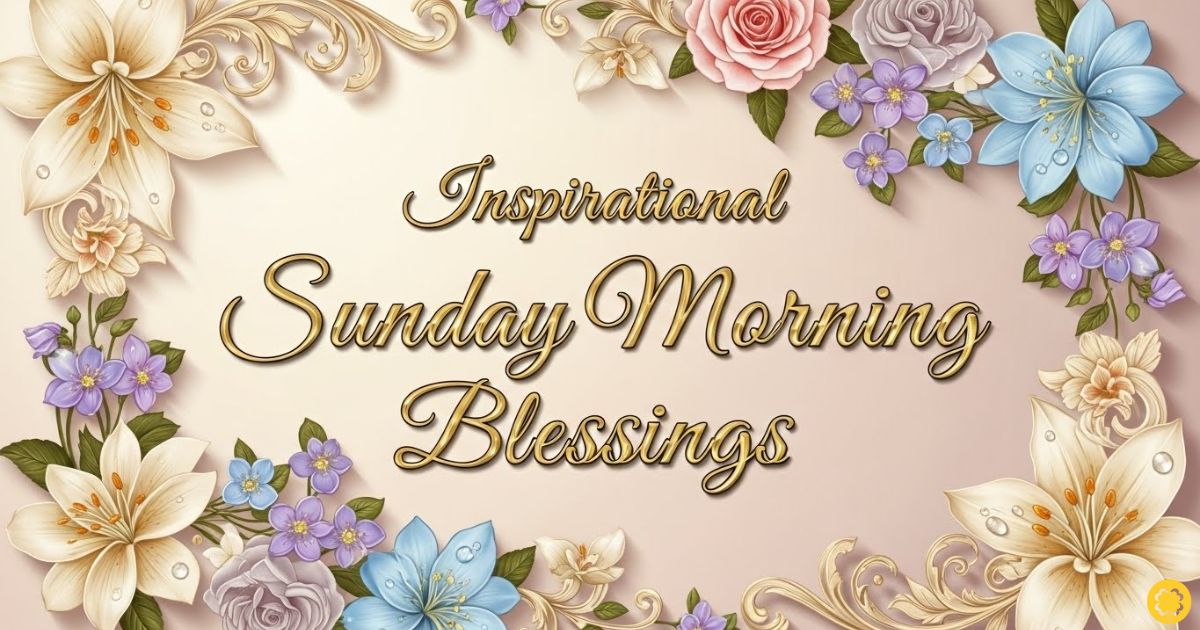 inspirational sunday morning blessings